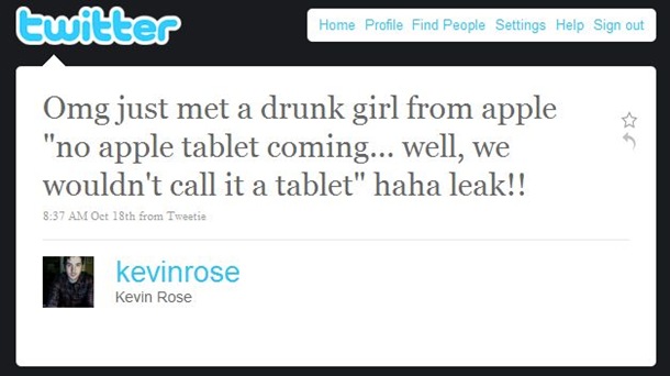 twitter rose tablet