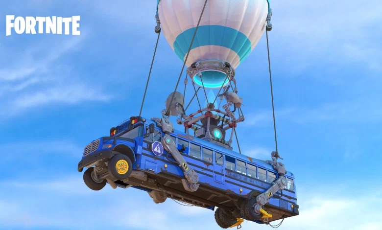 fortnite bus detruit video